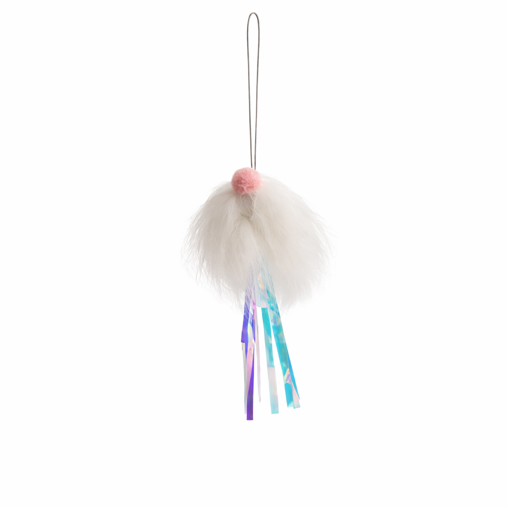 Premium Cat Toy Teasing Cat Stick Replacement – Handmade Goat Jellyfish Design