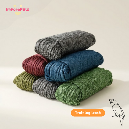 ImporoPets 30 meters Outdoor Freefly Training Leash For Bird Parrot Random Color