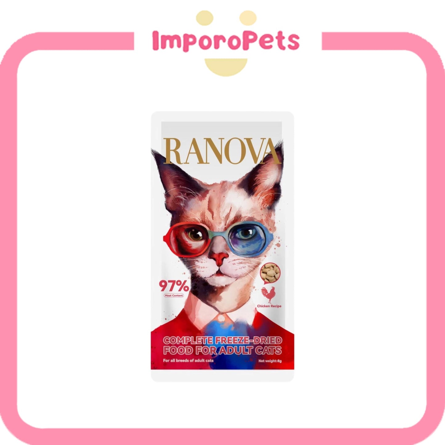 Ranova Functional Freeze-Dried Complete Cat Food