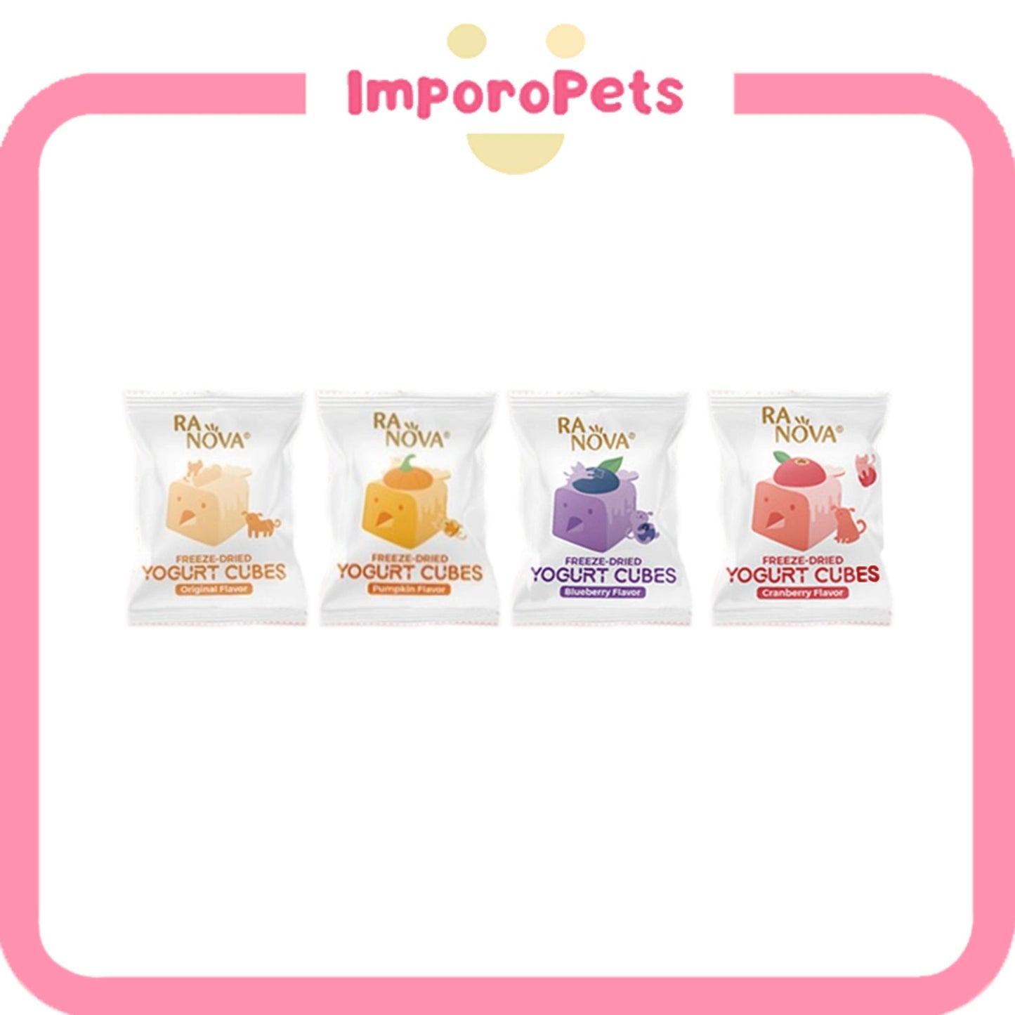 Ranova New Member Exclusive | Gold can *1+Lollipop *1 + Yogurt Cube *1 (All Random Flavor)