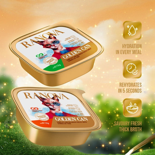 Ranova New Member Exclusive | Gold can *1+Lollipop *1 + Yogurt Cube *1 (All Random Flavor)