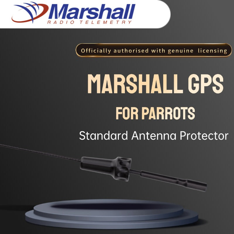 MarshallRadio GPS Standard Antenna Protector 100% Real-time Tracker With App For Bird Parrot Falcon Eagle