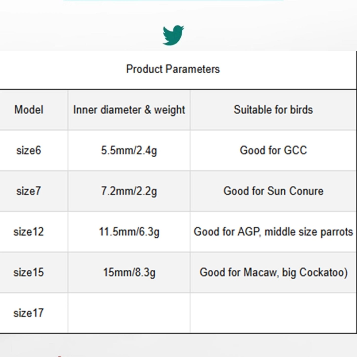 ImporoPets, Training ring for birds, Training ring engraving (max: 5 charactors + mobile number)Toys