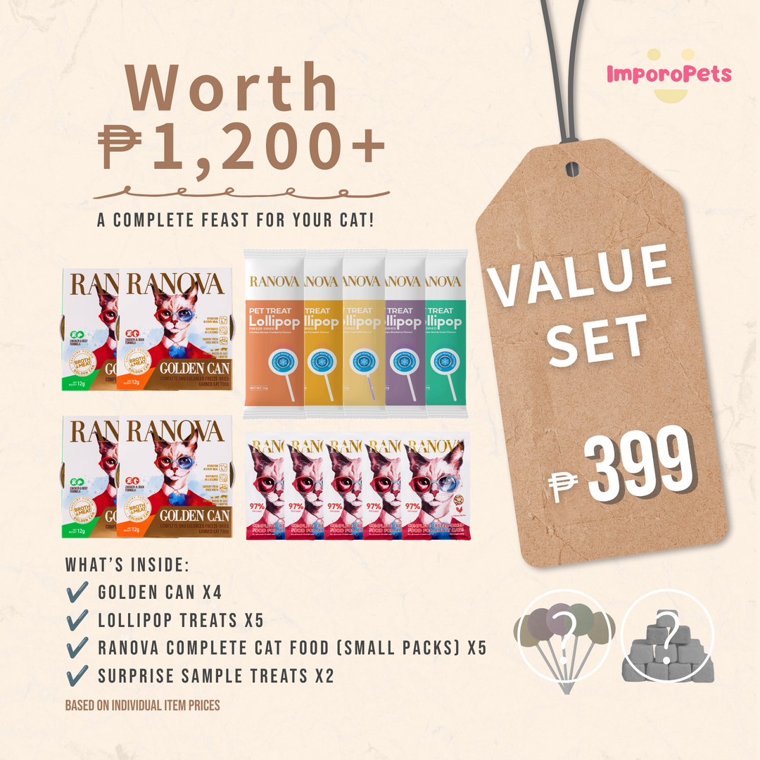 RANOVA Pet Food & Snack Surprise Gift Pack - Lucky Bag 399P