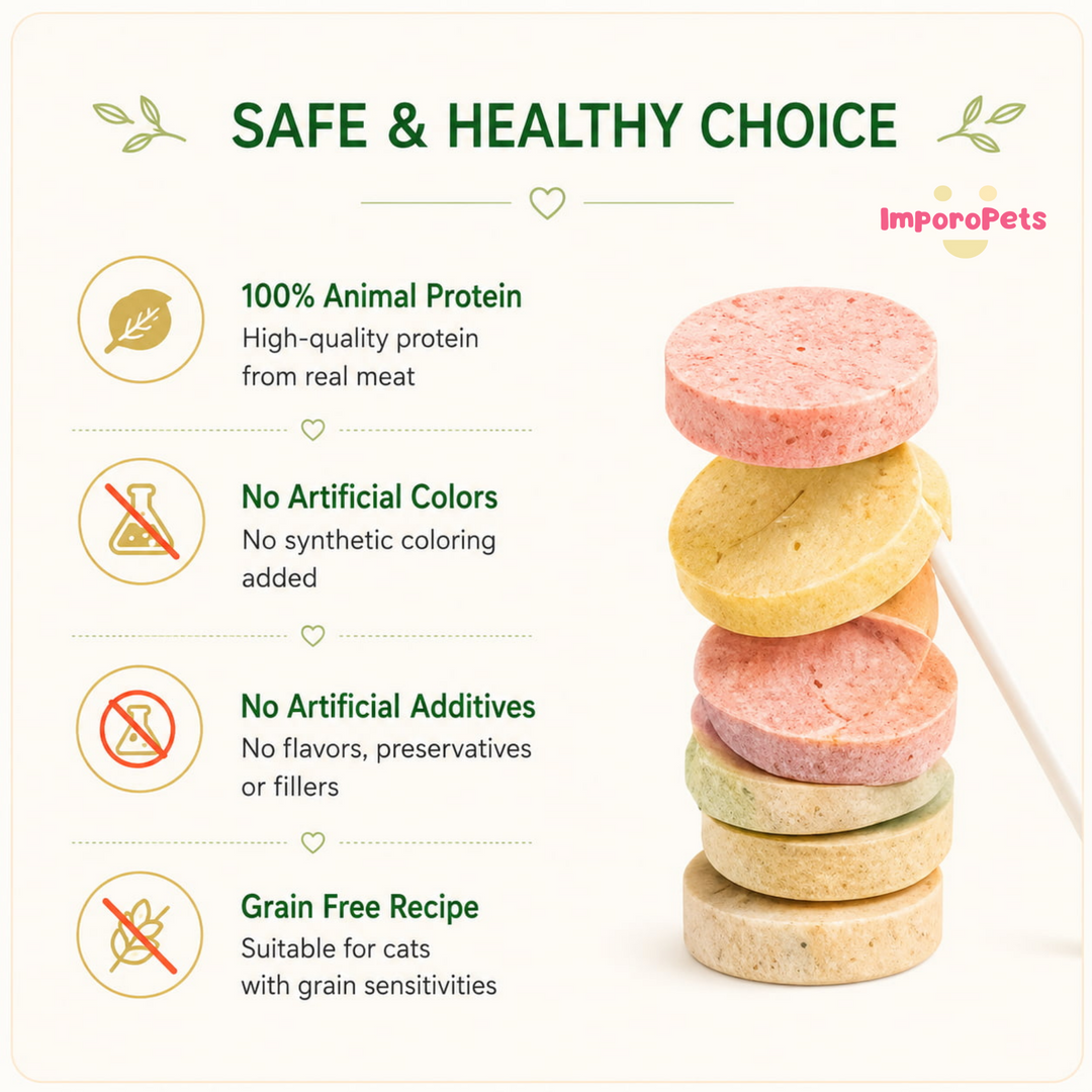 Ranova Cat Treat Lollipop Freeze Dried 15pcs/box Teeth Healthy Interactive Snack For Dogs Cats