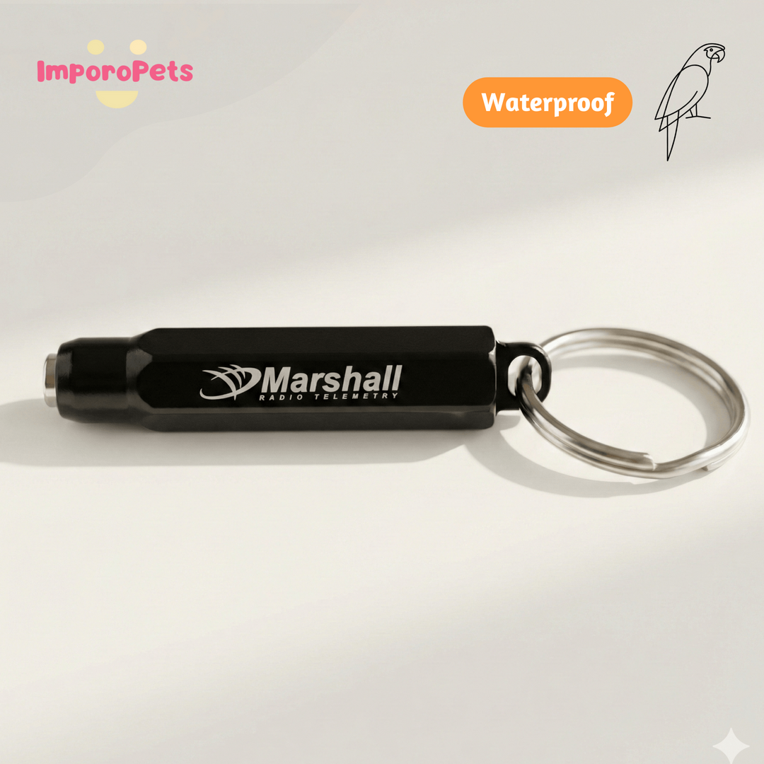 MarshallRadio GPS Magnetic Wand 100% Real-time Tracker With App For Bird Parrot Falcon Eagle