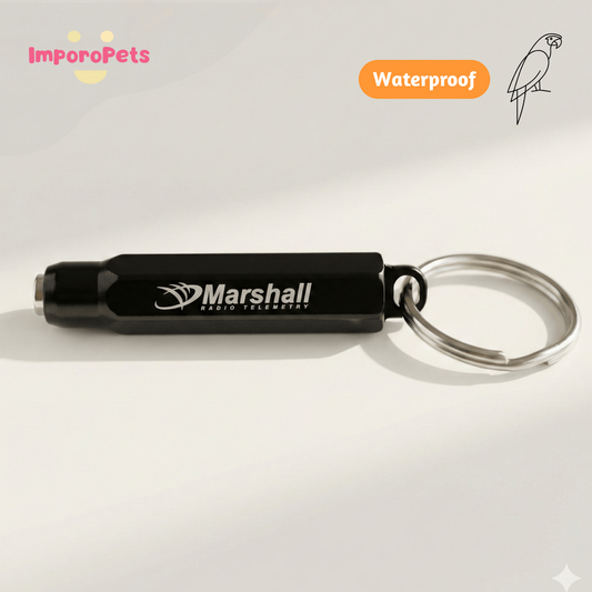 MarshallRadio GPS Magnetic Wand 100% Real-time Tracker With App For Bird Parrot Falcon Eagle