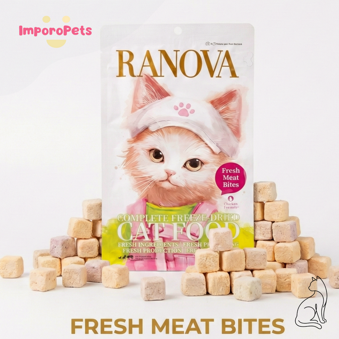 Ranova Functional Freeze-Dried Complete Cat Food – Fresh Meat Bites