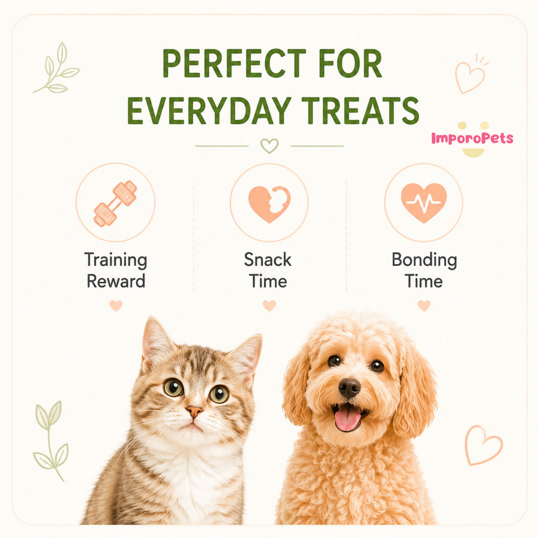 Ranova Cat Treat Freeze Dried Ice Cream Bites Mixed Flavors Healthy Snack For Dogs Cats
