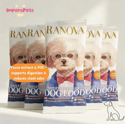 Ranova Dog Food Real Meat Freeze Dried Staple Food Health Digestion Full Nutrition For Dogs
