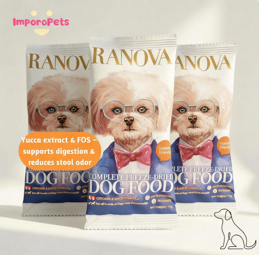 Ranova Dog Food Real Meat Freeze Dried Staple Food Health Digestion Full Nutrition For Dogs