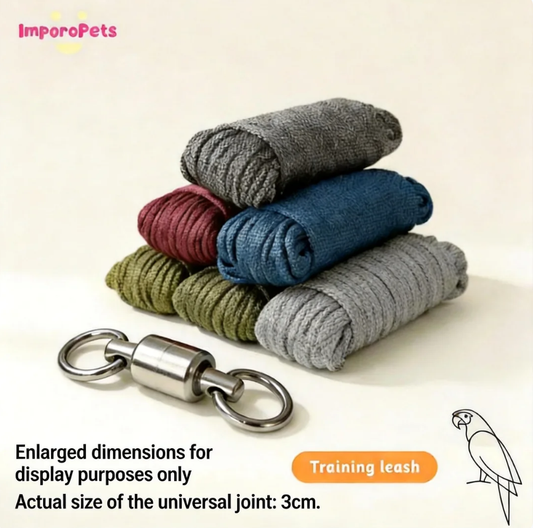 ImporoPets 30 meters Outdoor Freefly Training Leash For Bird Parrot Random Color