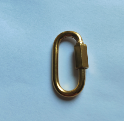 ImporoPets Gold/Silver G-Ring For Bird Parrot (Macaws, Sun Conures, African macaws, etc.)