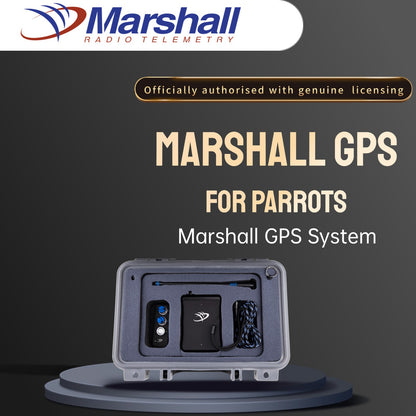 MarshallRadio GPS Transmitter-Set 100% Real-time Tracker With App For Bird Parrot Falcon Eagle