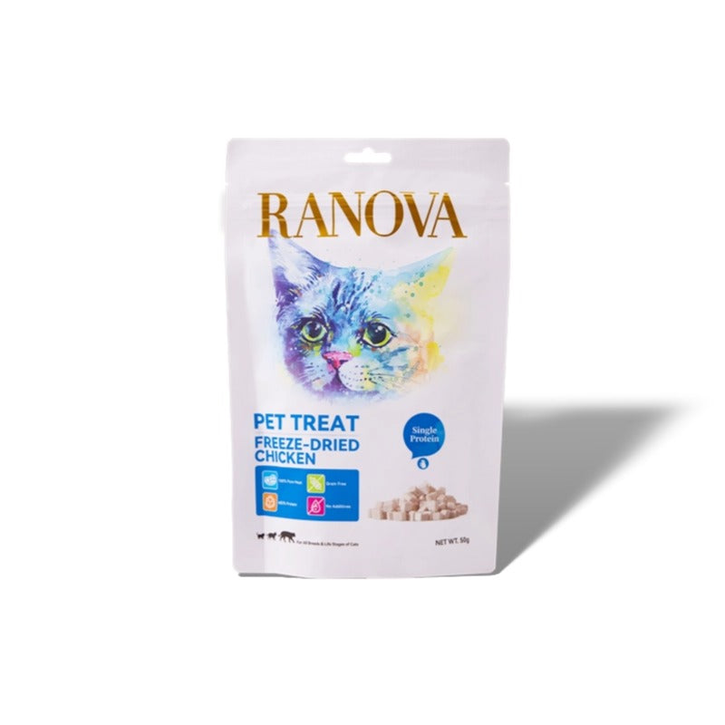 Ranova 100% Pure Meat Freeze-Dried Cat Treat