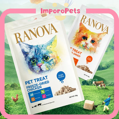 Ranova 100% Pure Meat Freeze-Dried Cat Treat
