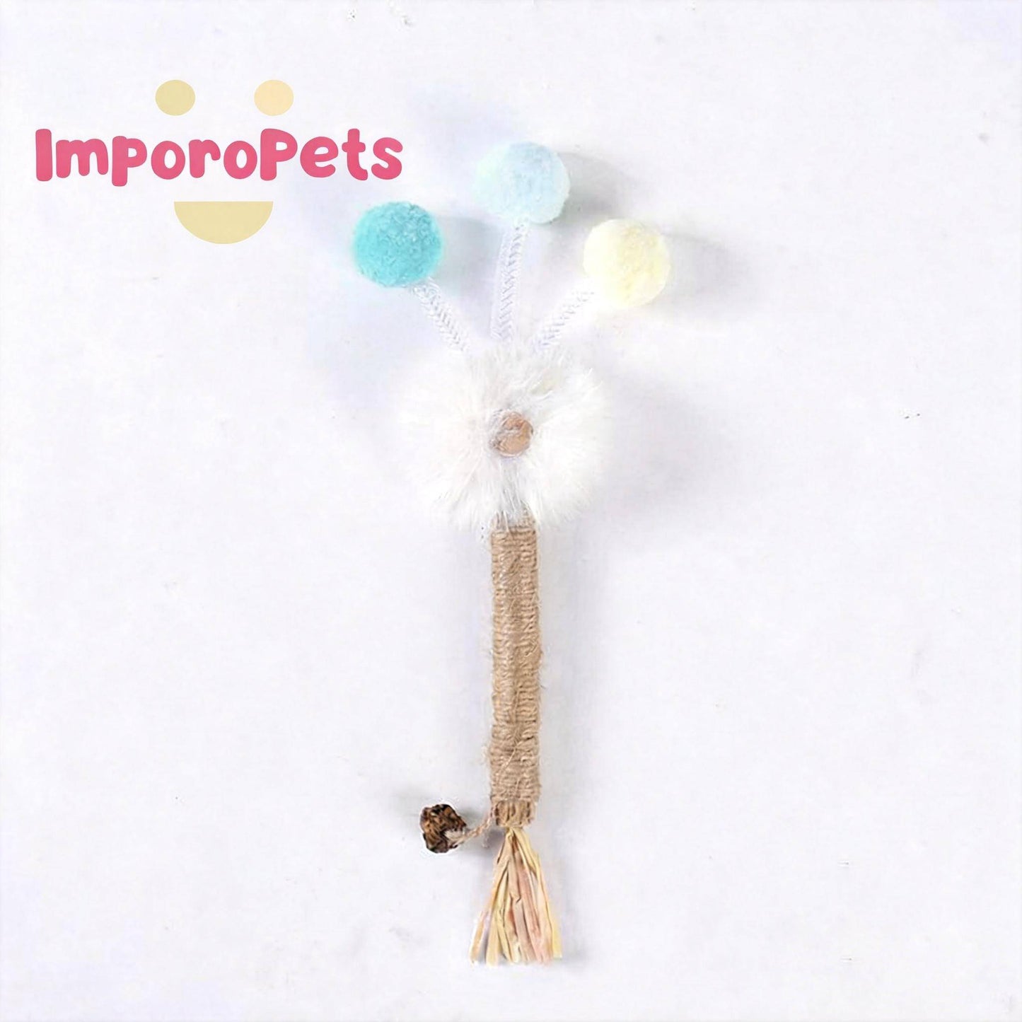 ImporoPets Silver Vine Chew Cat Toy, interactive cat toy, cute cat toy, indoor cat toy