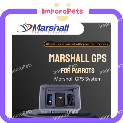 MarshallRadio GPS For birds | Marshall GPS Turbo System for Parrots,Real-time tracking,Precise positioning