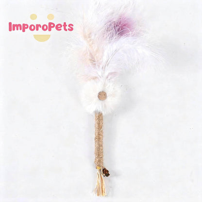 ImporoPets Silver Vine Chew Cat Toy, interactive cat toy, cute cat toy, indoor cat toy