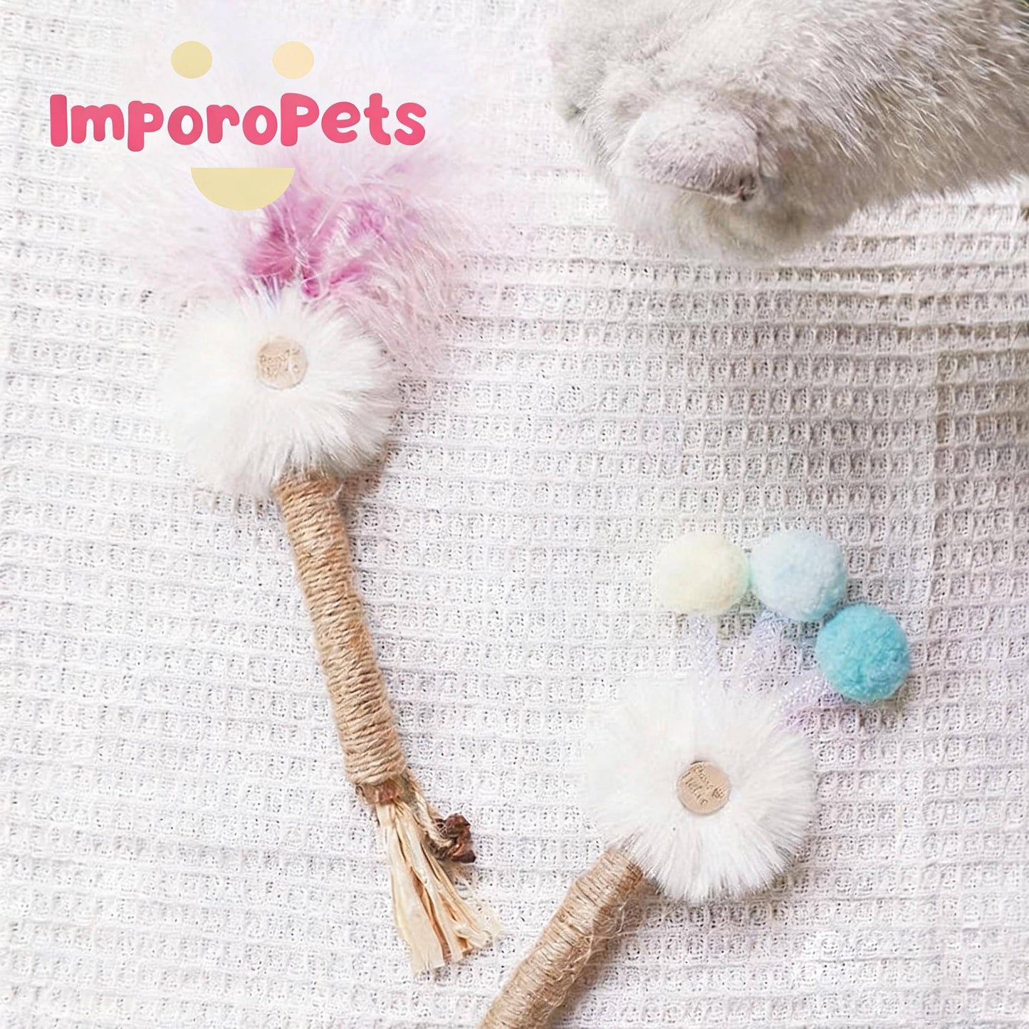 ImporoPets Silver Vine Chew Cat Toy, interactive cat toy, cute cat toy, indoor cat toy