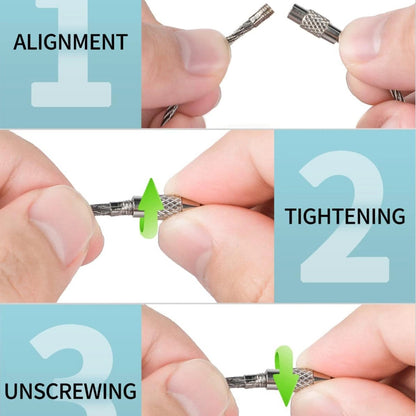 ImporoPets, Silver O-Ring Parrot Bird Supplies, Stainless Steel