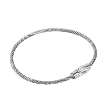 ImporoPets, Silver O-Ring Parrot Bird Supplies, Stainless Steel